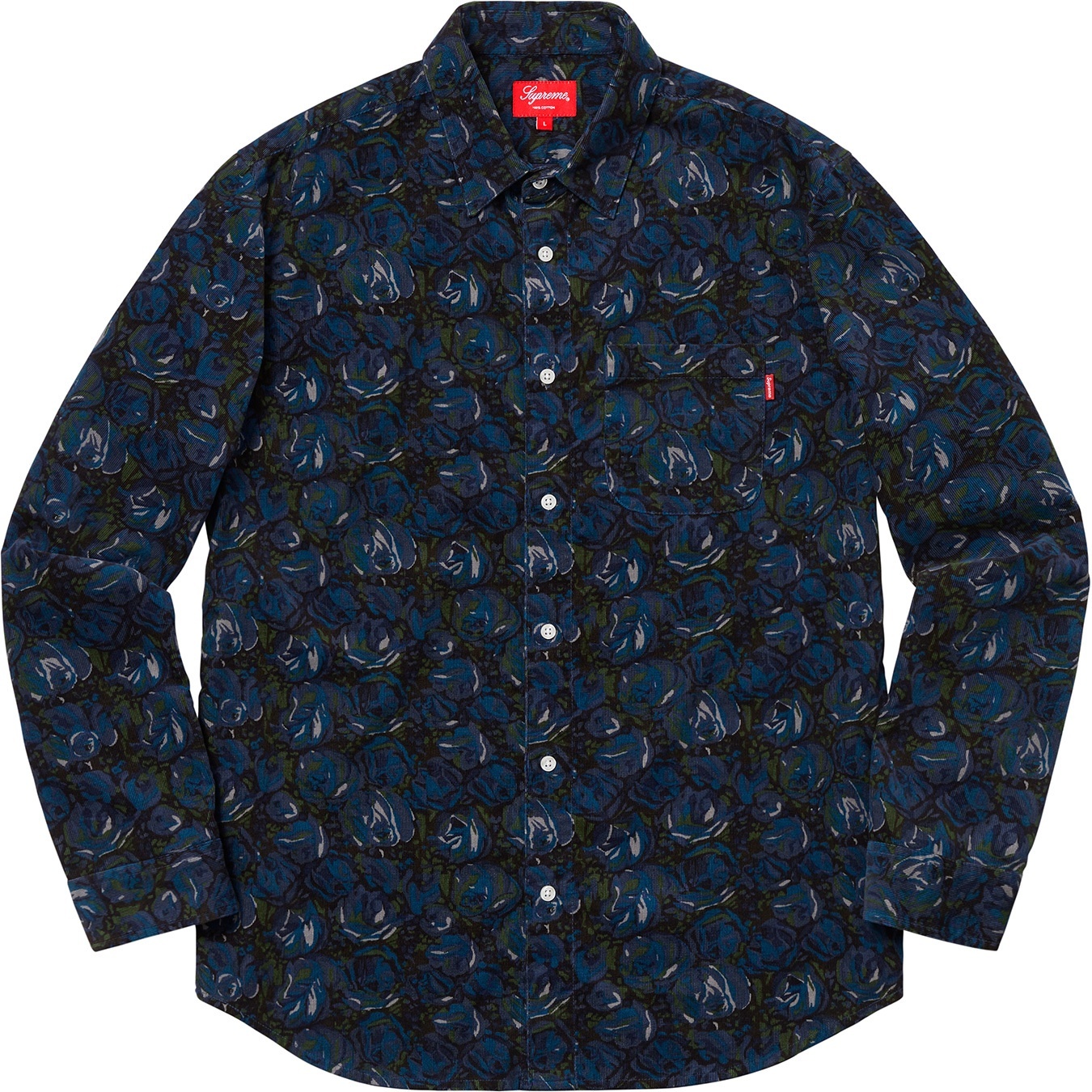 Roses Corduroy Shirt view 4